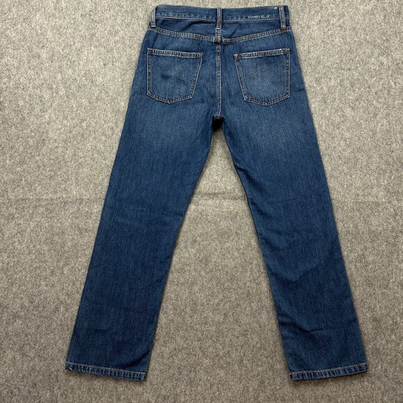 Current/Elliott The Original Straight Jeans Women's Size 27 Button Fly Denim - Picture 3 of 12